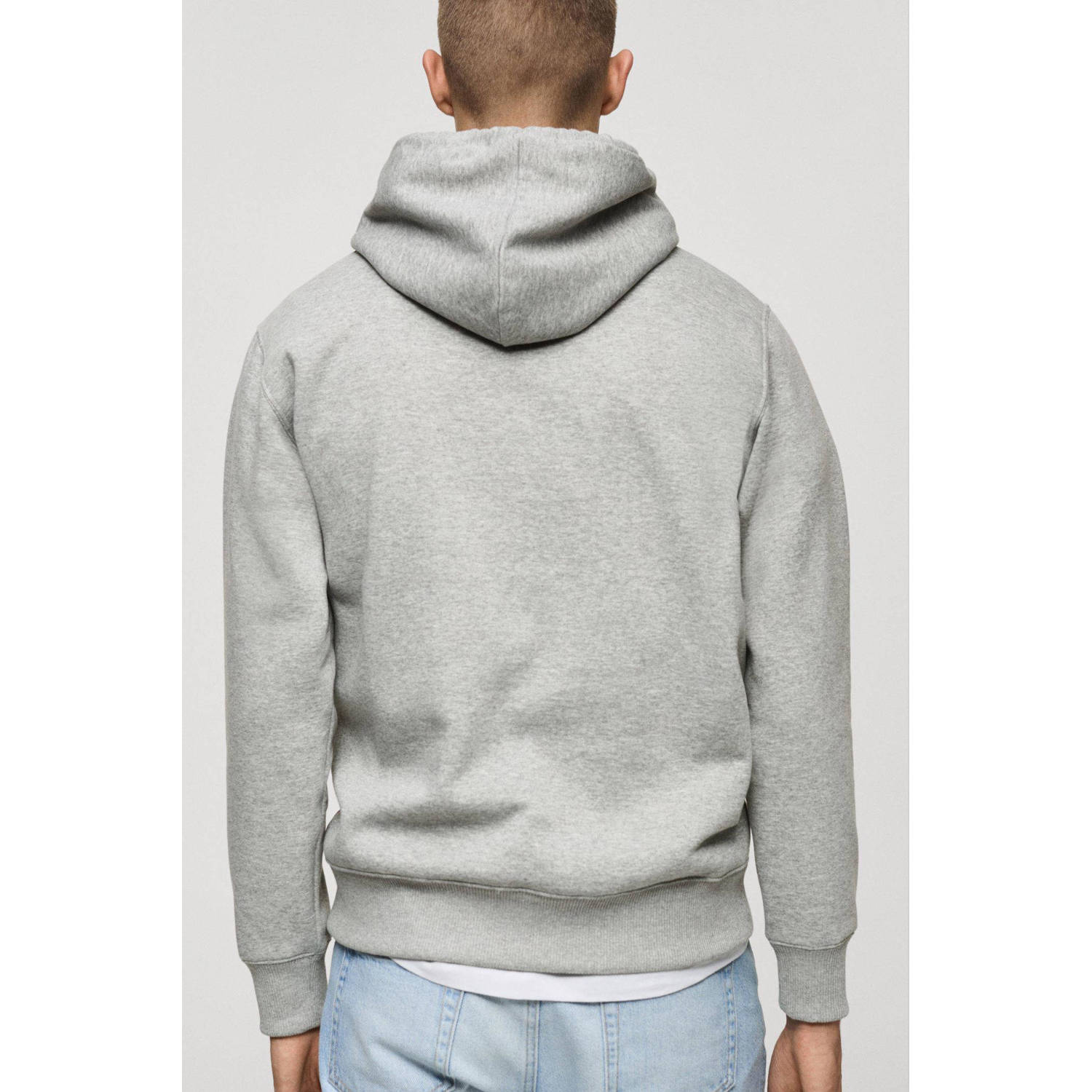 Mango Man hoodie grijs