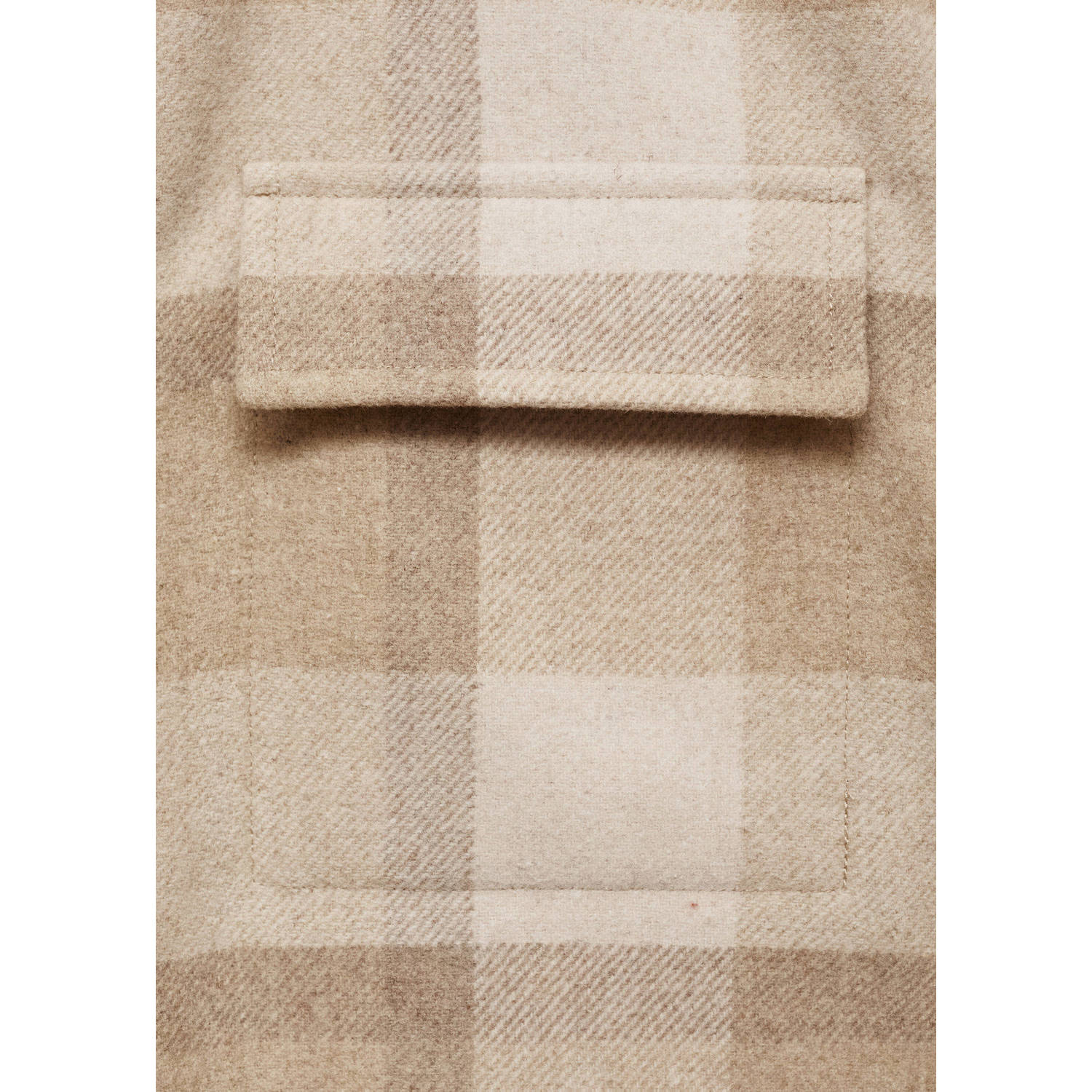 Mango Man overshirt beige