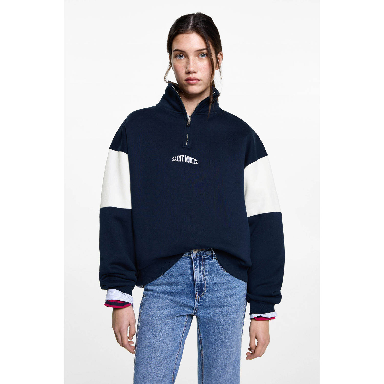 MANGO TEEN sweater marine