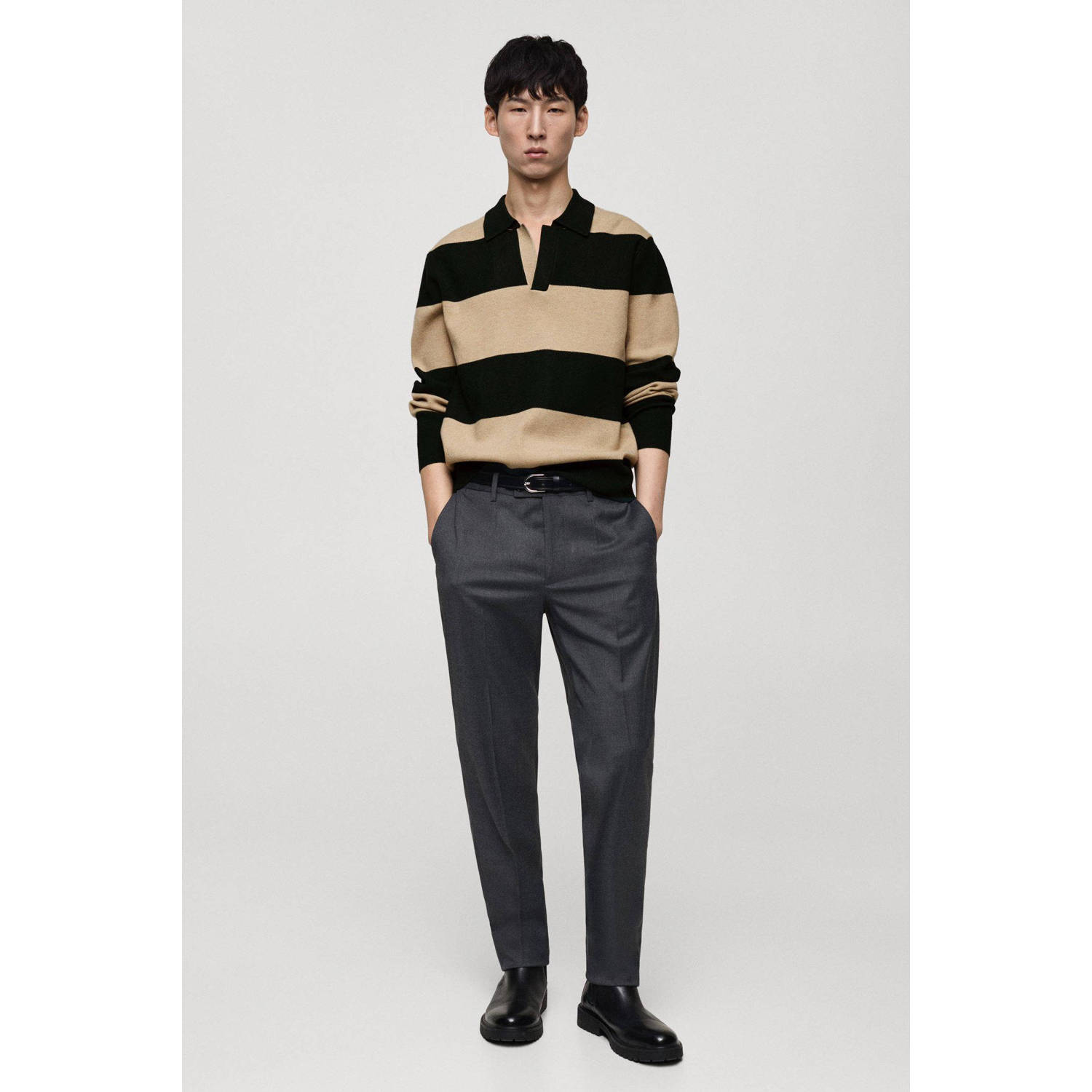 Mango Man polo beige