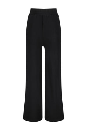 wide leg casual broek zwart