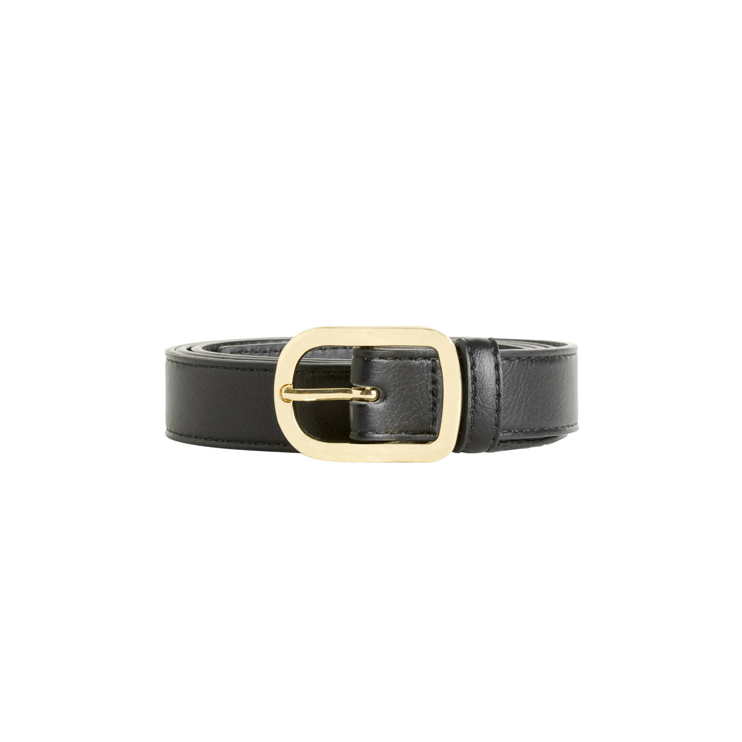 PIECES Curve riem PCNIKOLINE zwart