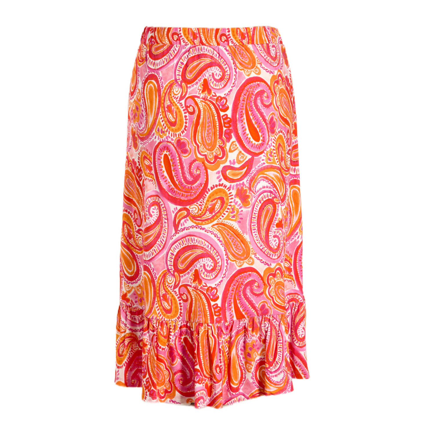Geisha midi rok roze