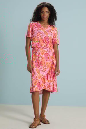 midi rok roze