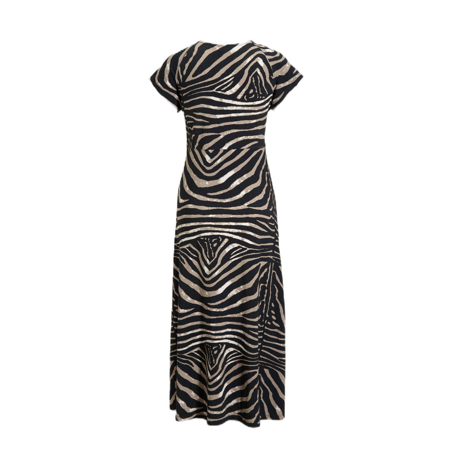 Geisha midi jurk zwart