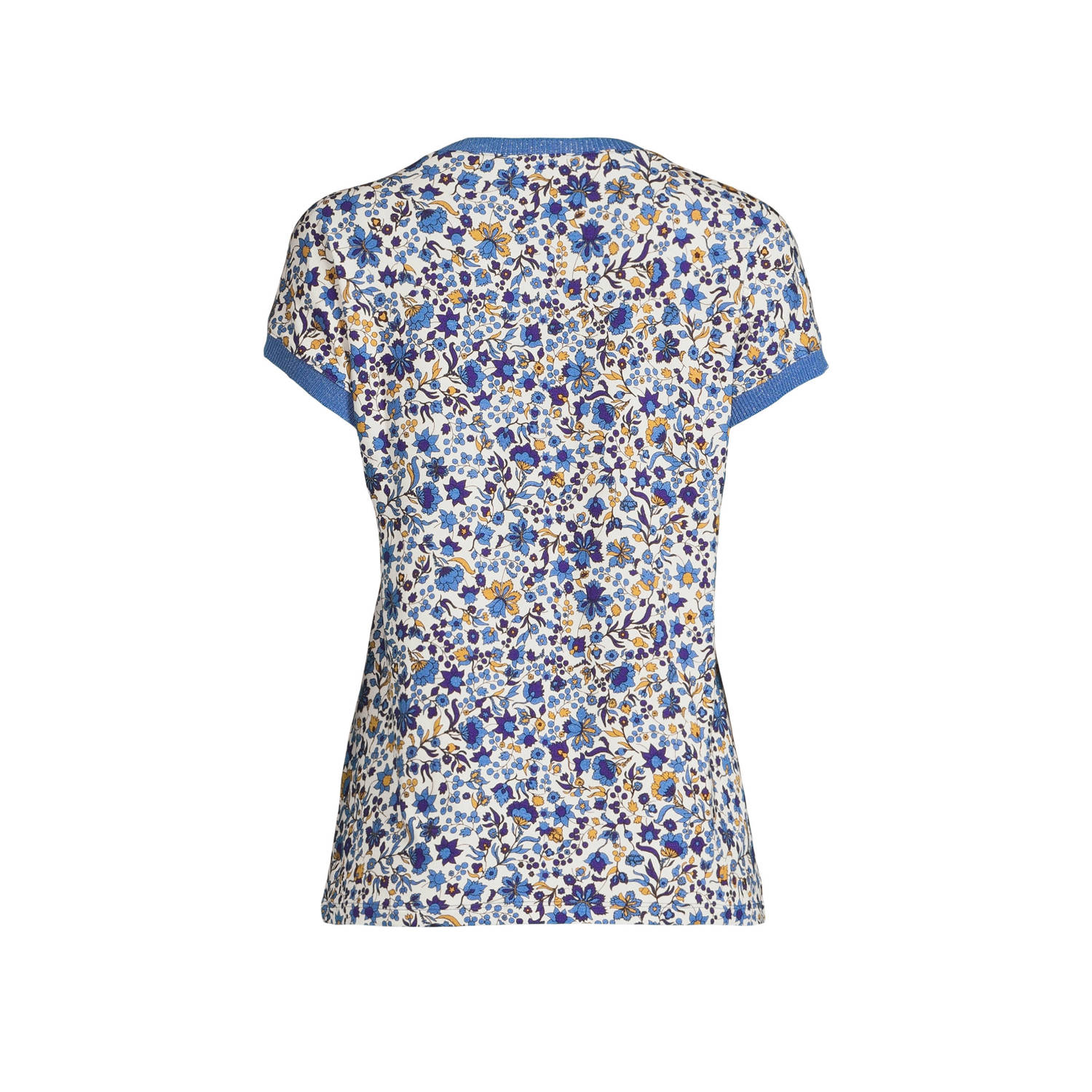 Geisha top blauw