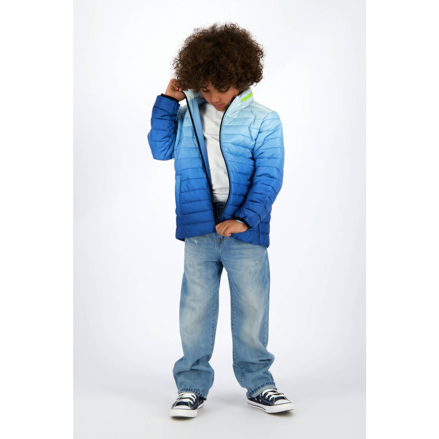 Vingino gewatteerde jas blauw