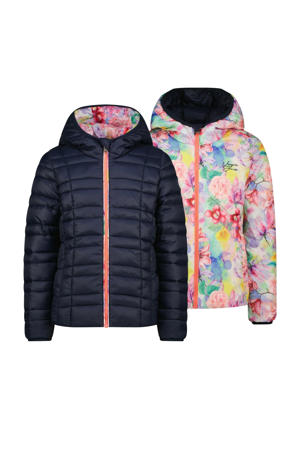 reversible jas donkerblauw