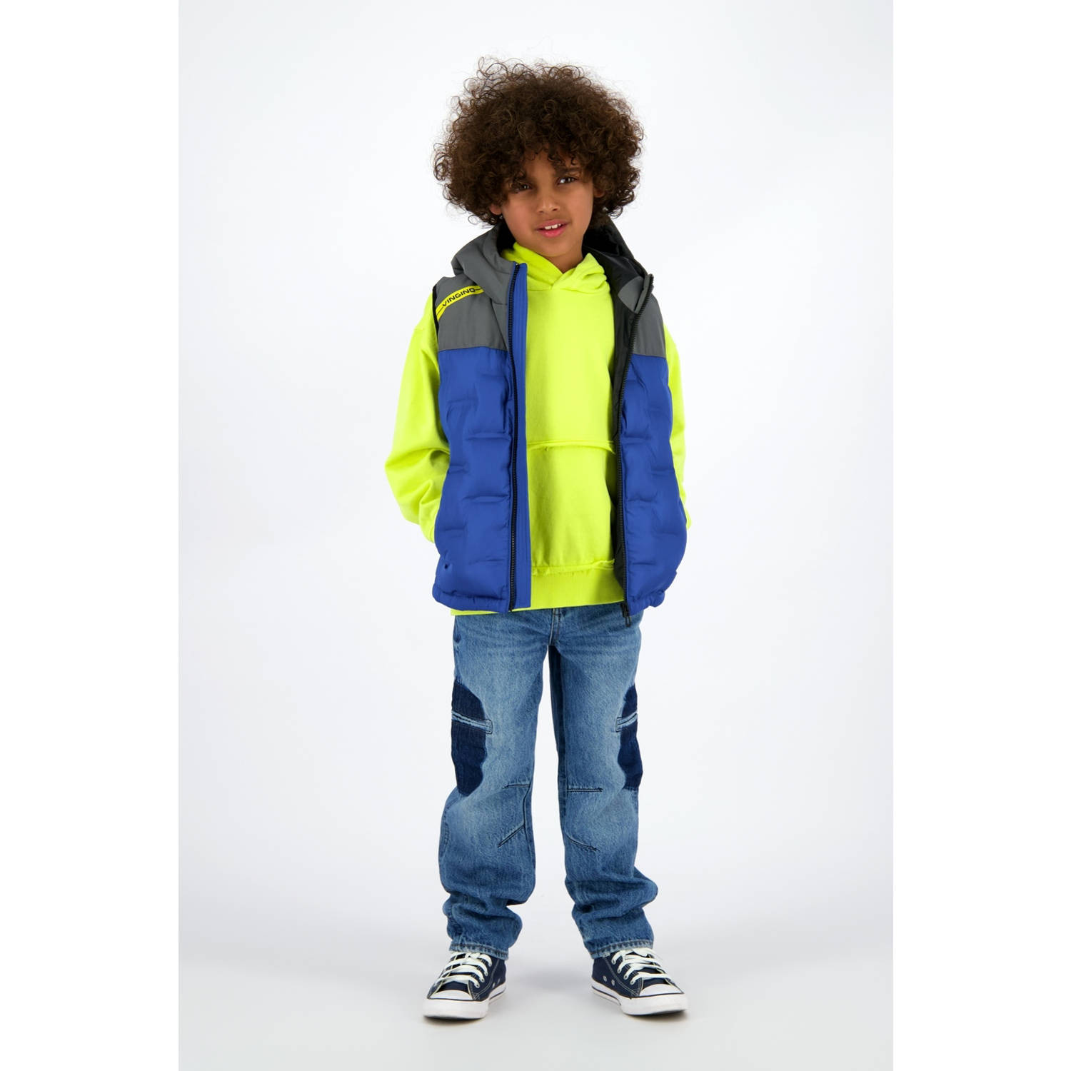 Vingino bodywarmer blauw