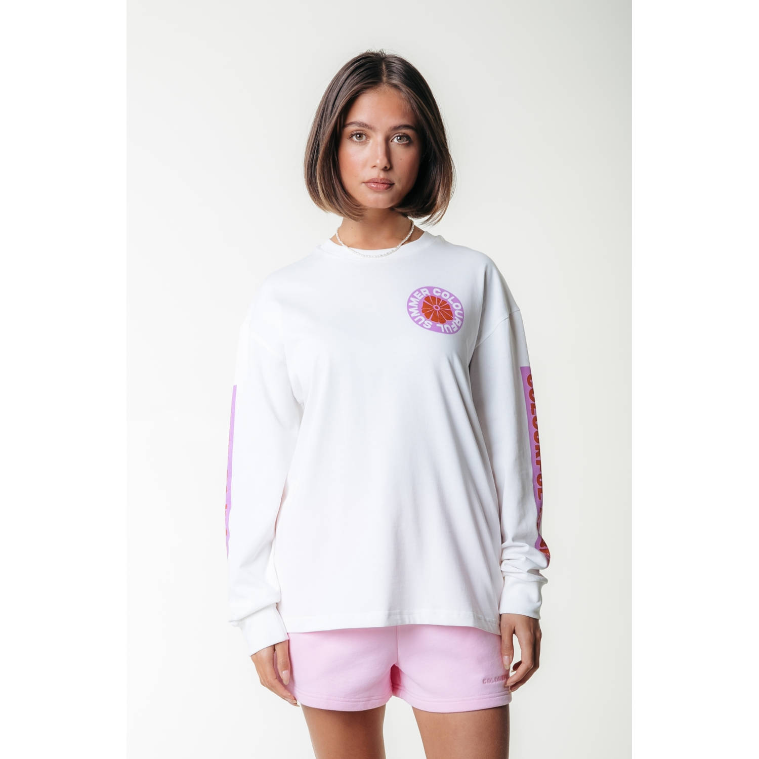 Colourful Rebel longsleeve wit