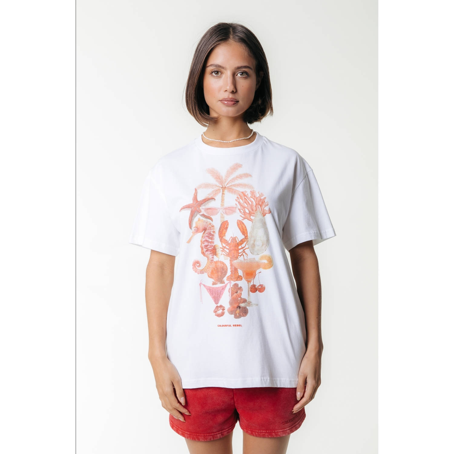 Colourful Rebel T-shirt wit