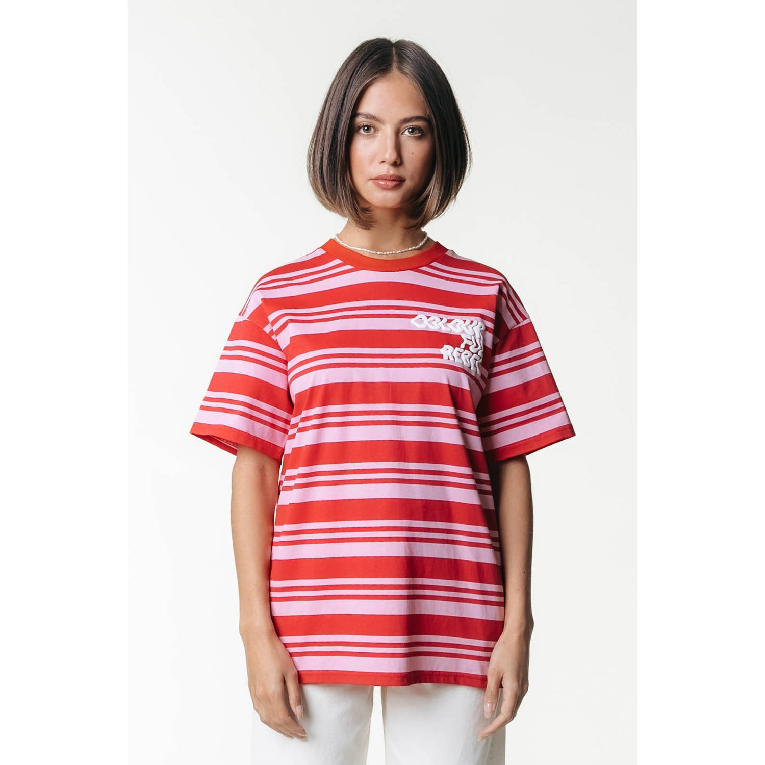 Colourful Rebel T-shirt rood