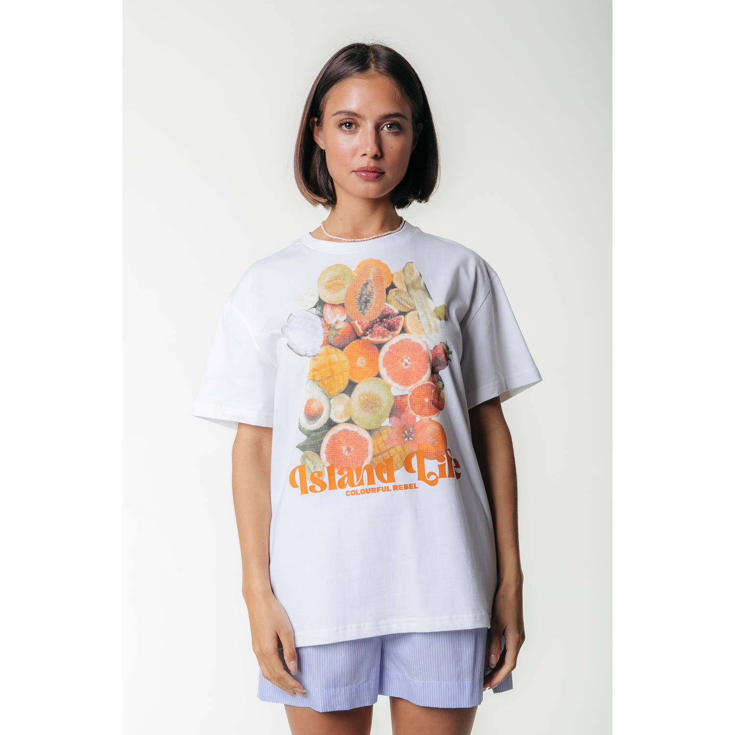 Colourful Rebel T-shirt wit