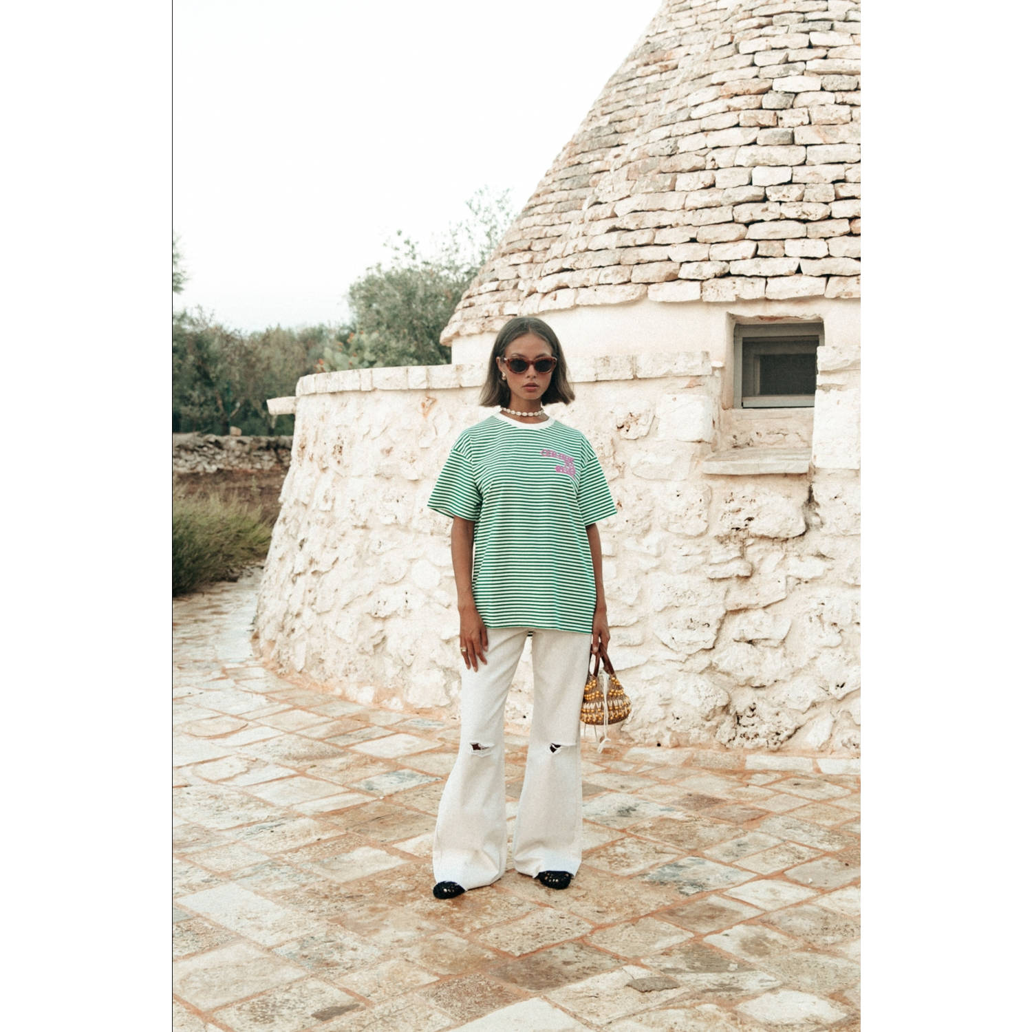 Colourful Rebel T-shirt groen