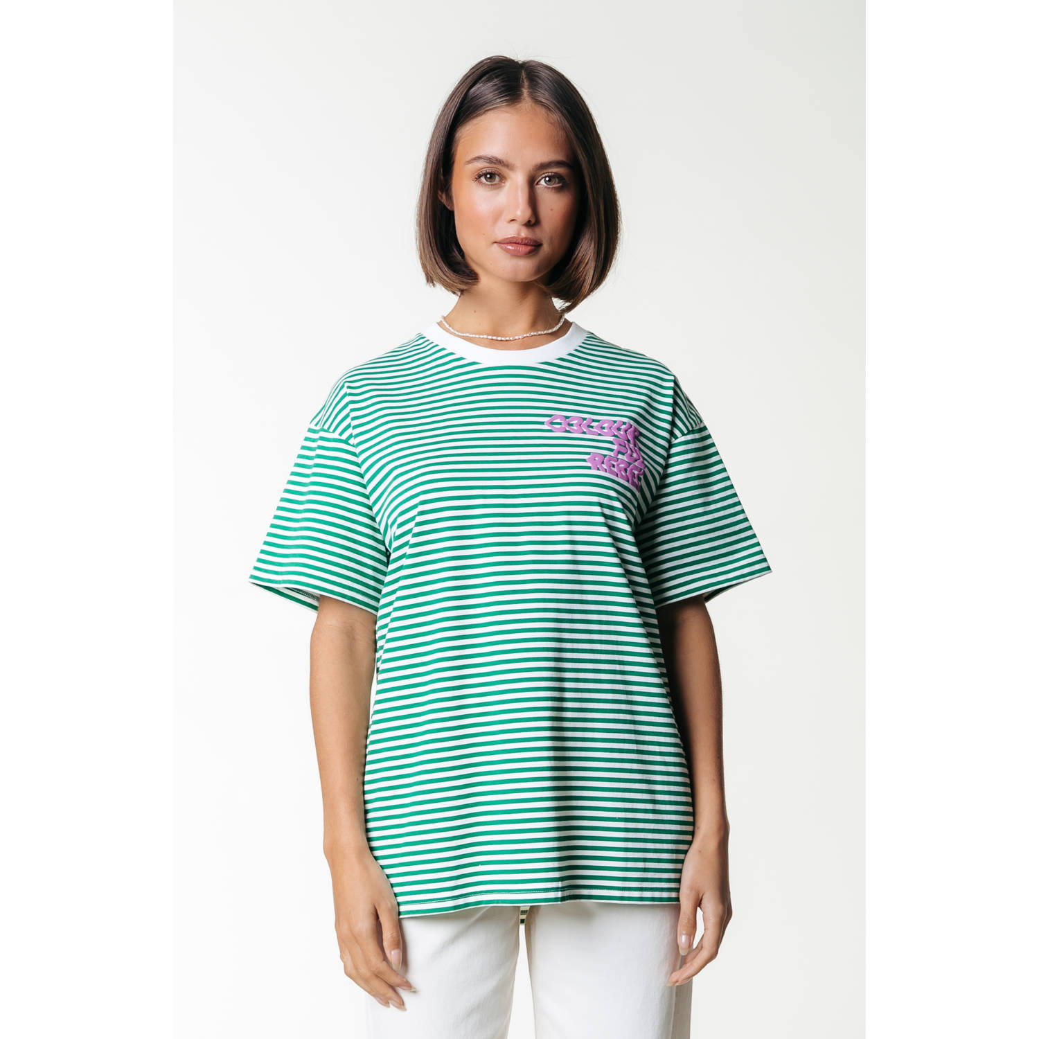 Colourful Rebel T-shirt groen