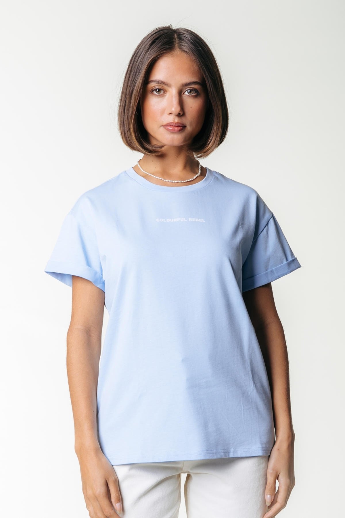 Colourful Rebel T-shirt lichtblauw wehkamp