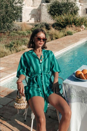 playsuit turquoise