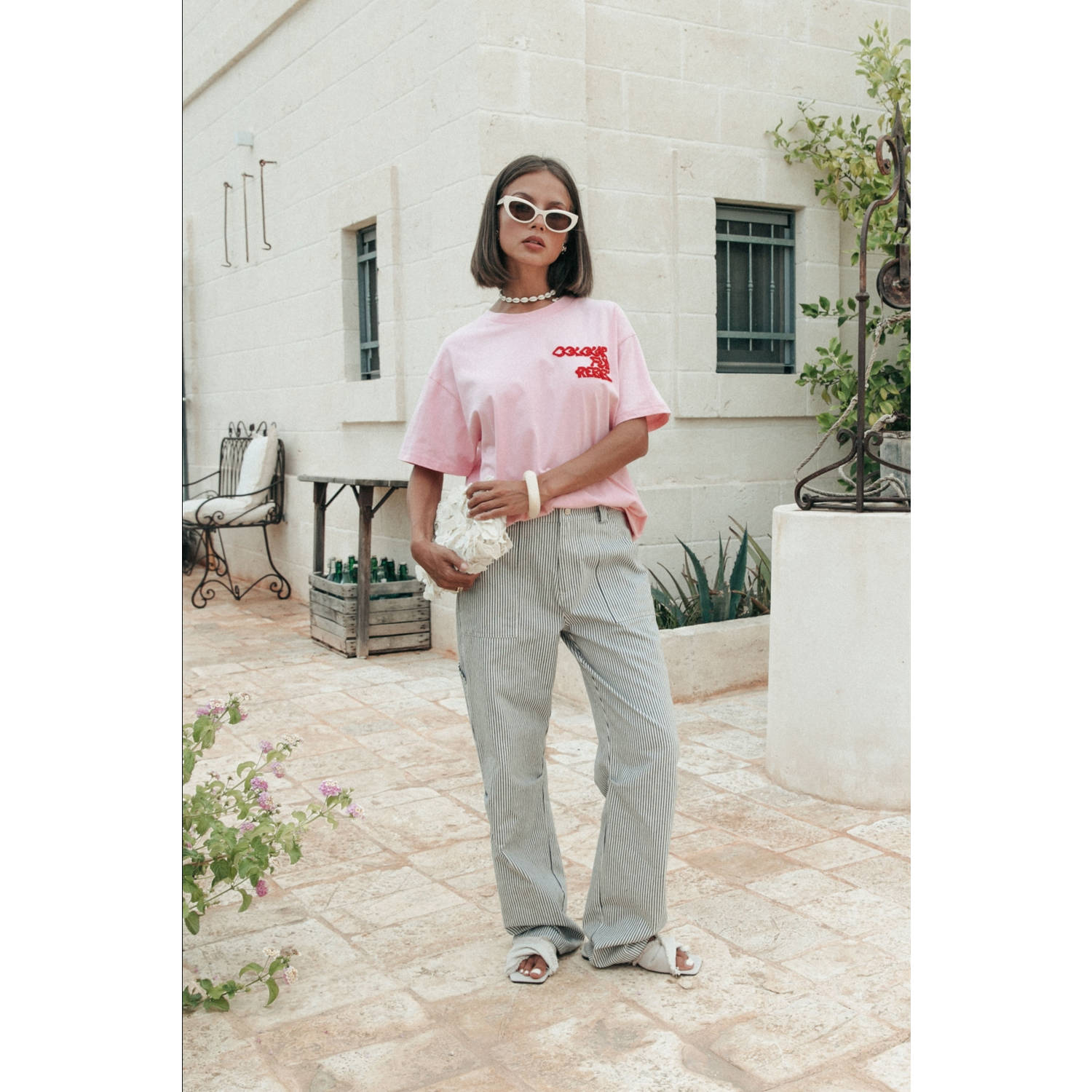 Colourful Rebel T-shirt roze