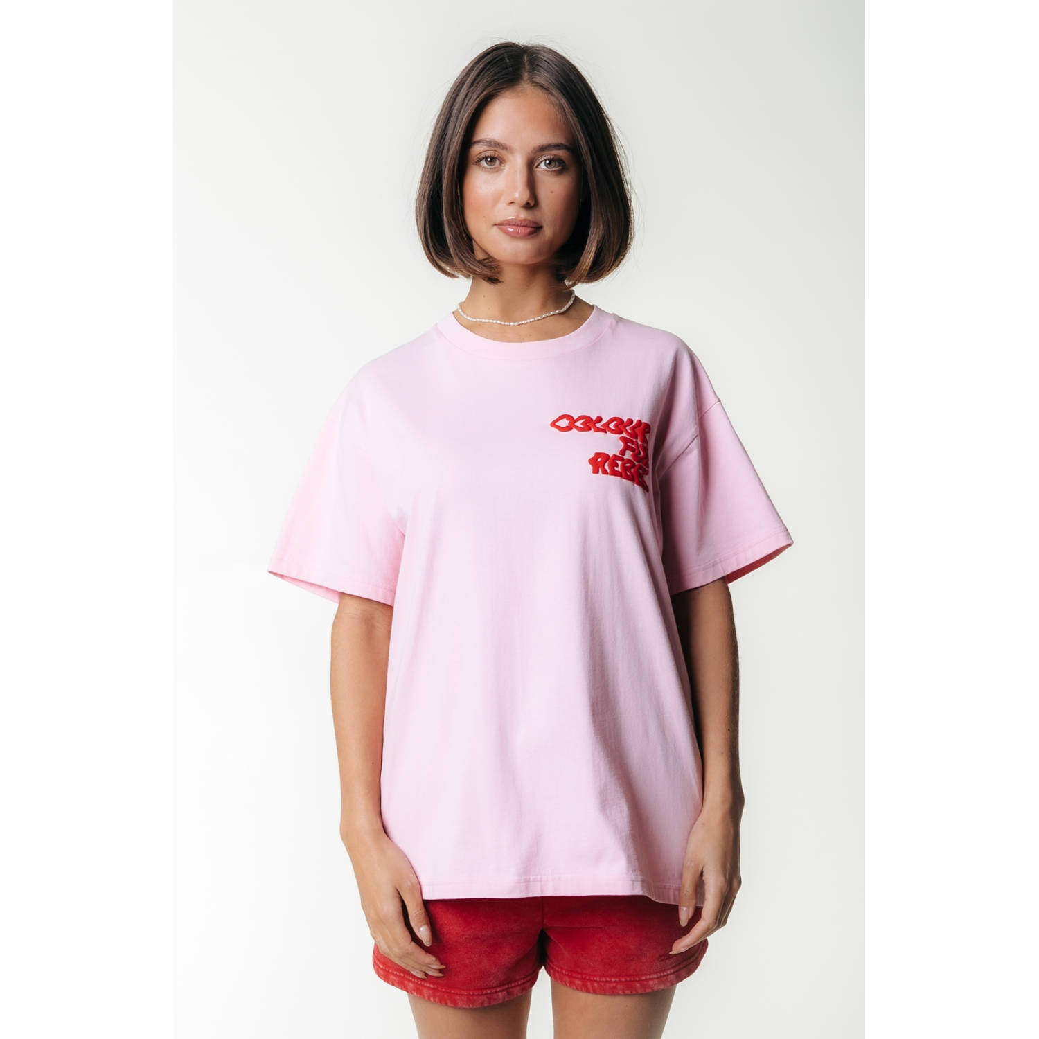 Colourful Rebel T-shirt roze