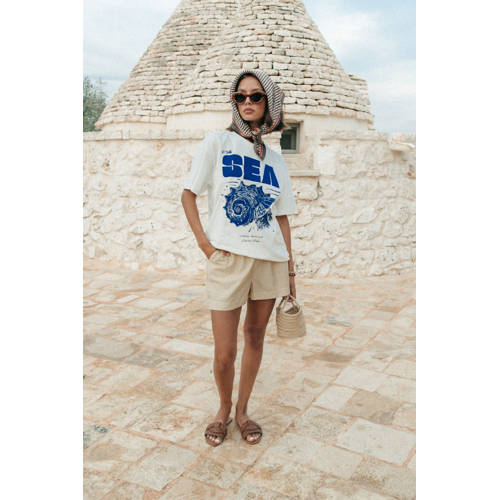 Colourful Rebel T-shirt wit afbeelding