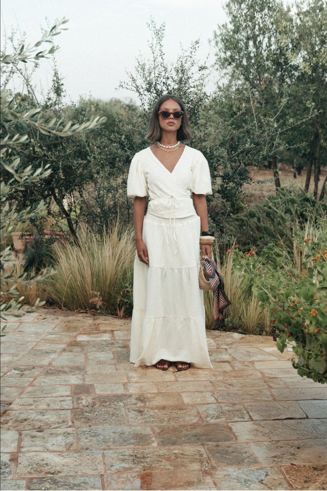 Colourful Rebel maxi rok wit kopen? Morgen in huis wehkamp