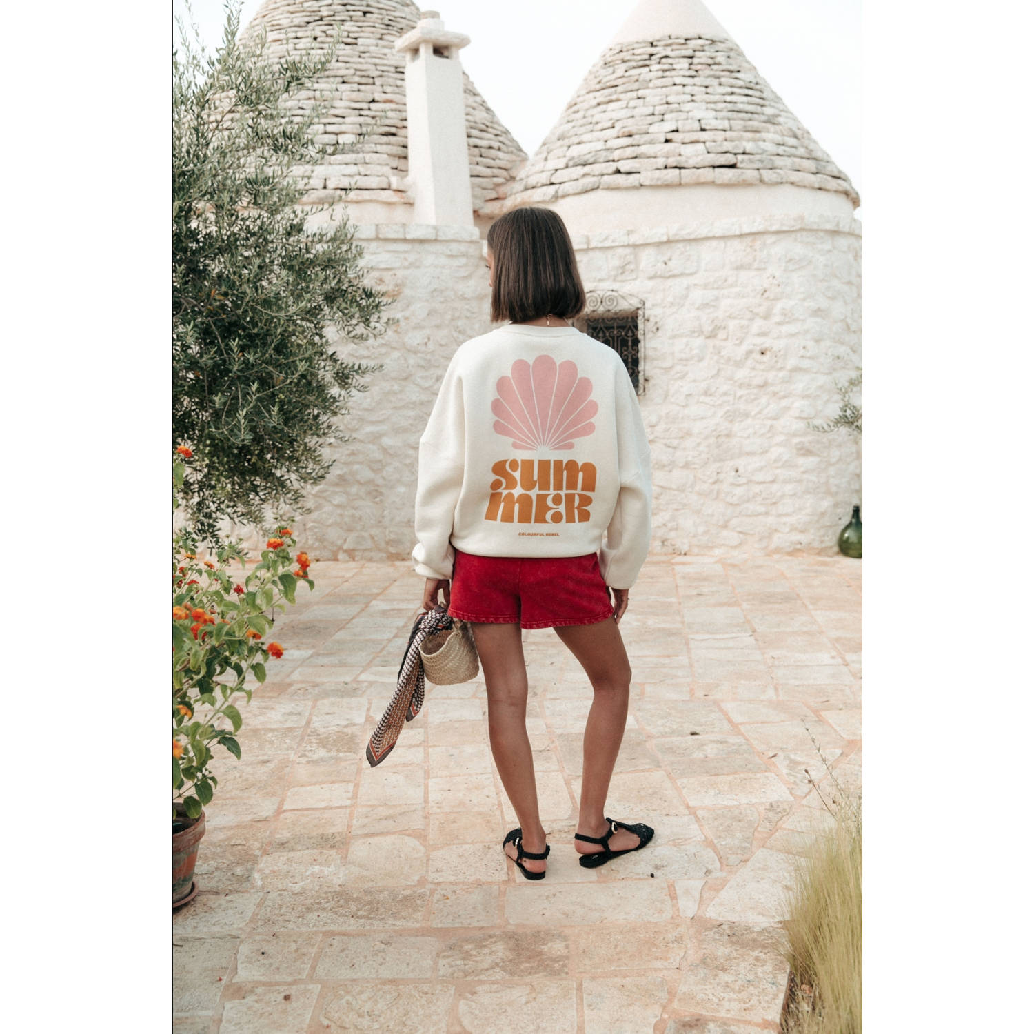 Colourful Rebel sweater wit