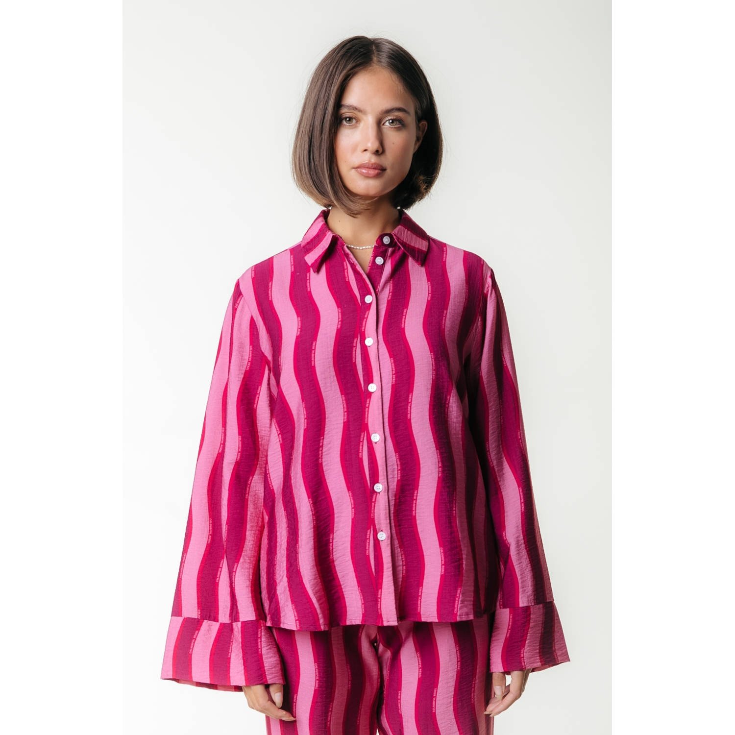 Colourful Rebel blouse roze