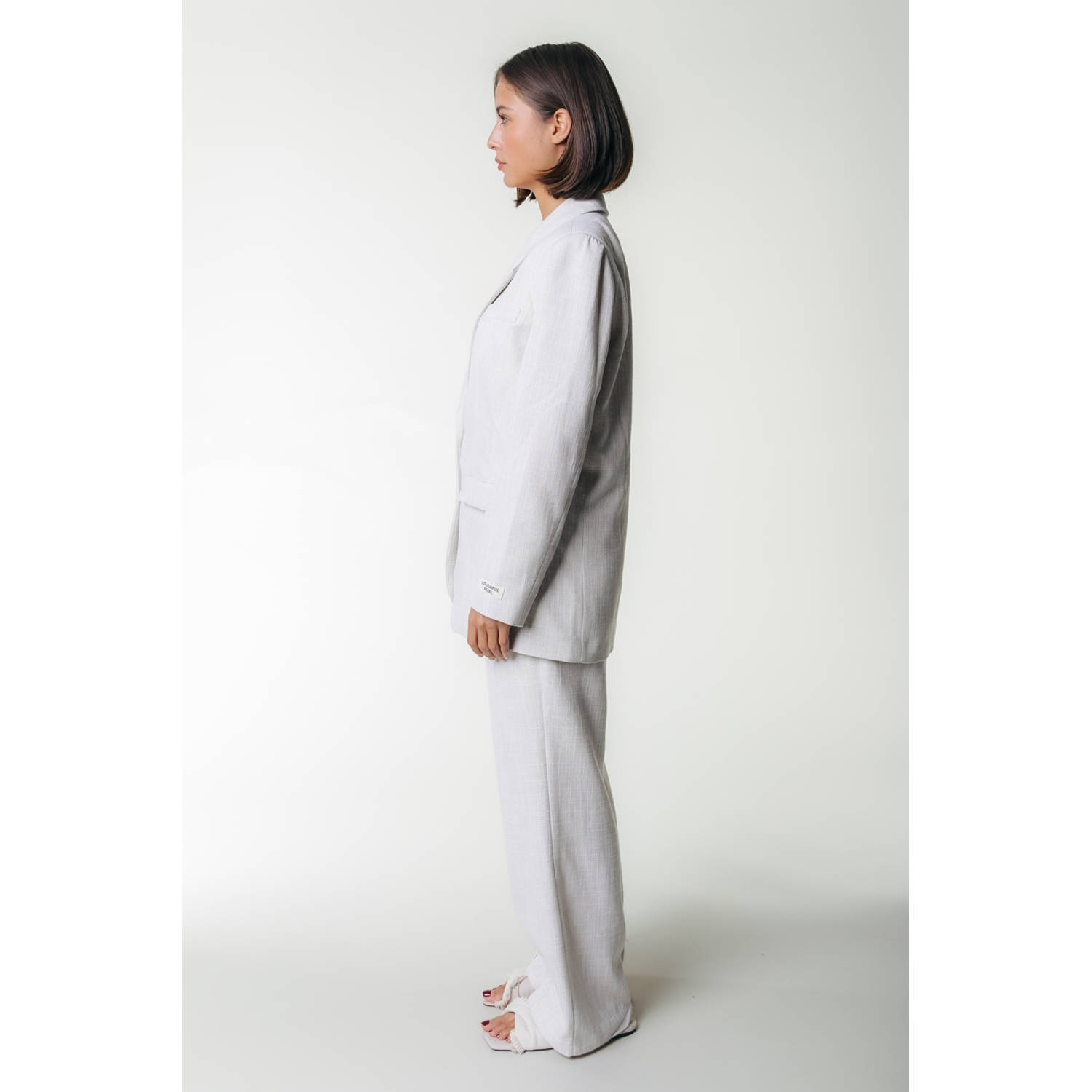 Colourful Rebel regular blazer ecru