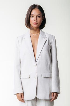 regular blazer ecru