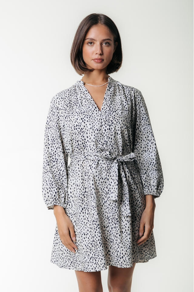 Colourful Rebel korte jurk ecru wehkamp