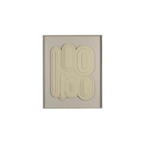 wanddecoratie August Wall Art (64 x 52 x 4 cm)