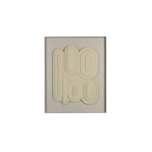 Zuiver wanddecoratie August Wall Art (64 x 52 x 4 cm) afbeelding