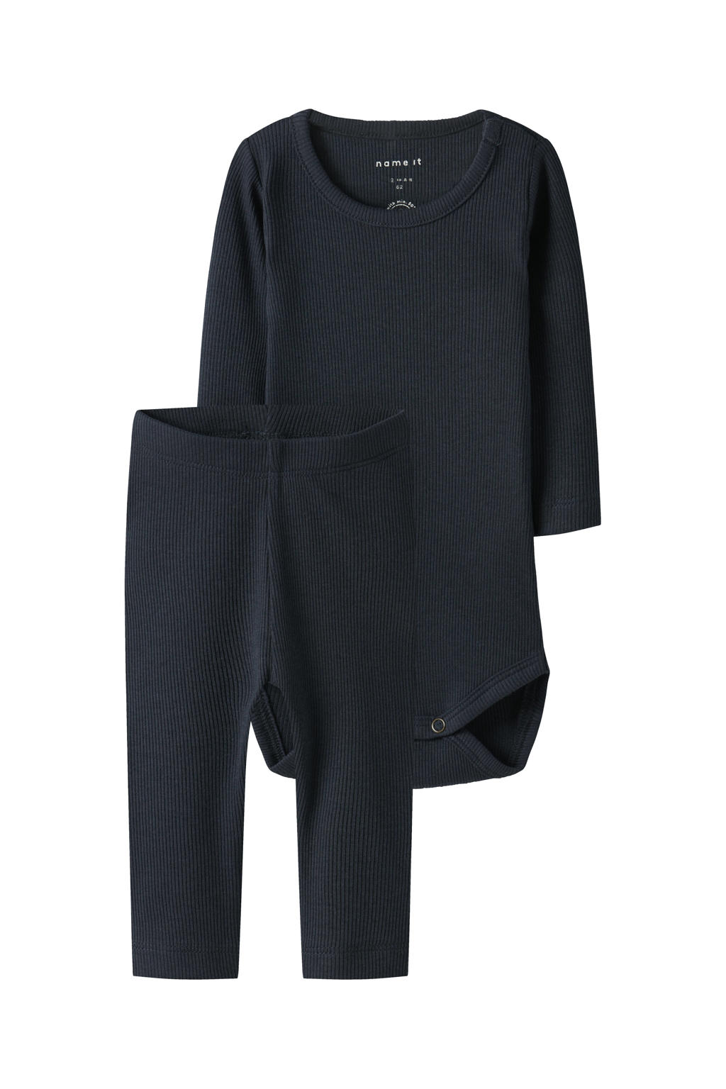 NAME IT BABY romper + broek NBNKAB donkerblauw