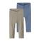 NAME IT BABY broek - lichtblauw/beige (set van 2)