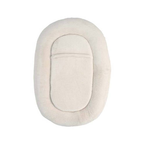 Koeka Malmo teddy babynest ecru afbeelding