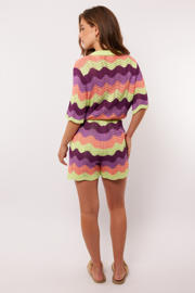 thumbnail: FLURESK straight regular waist casual short multi crochet