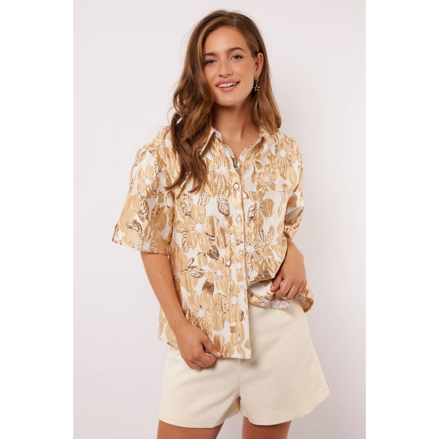 FLURESK blouse beige