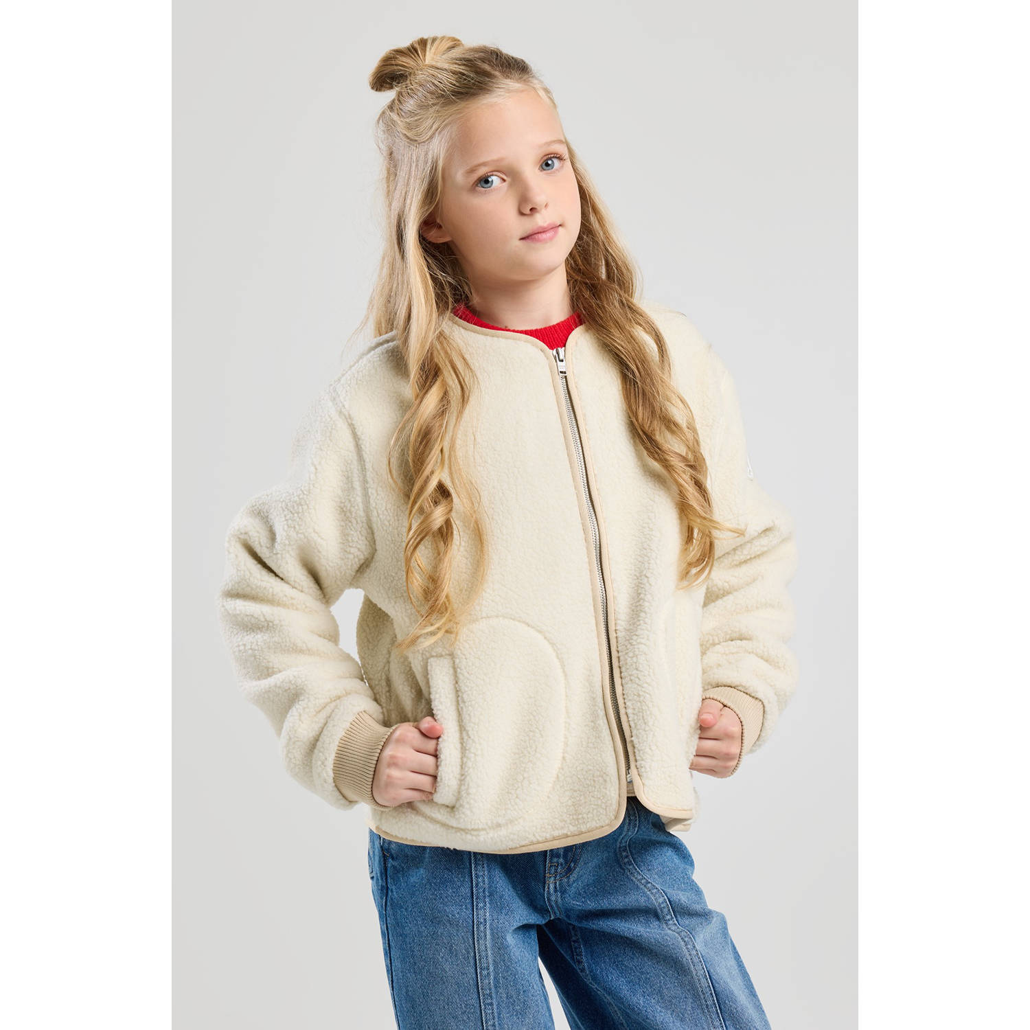 America Today fleecevest beige