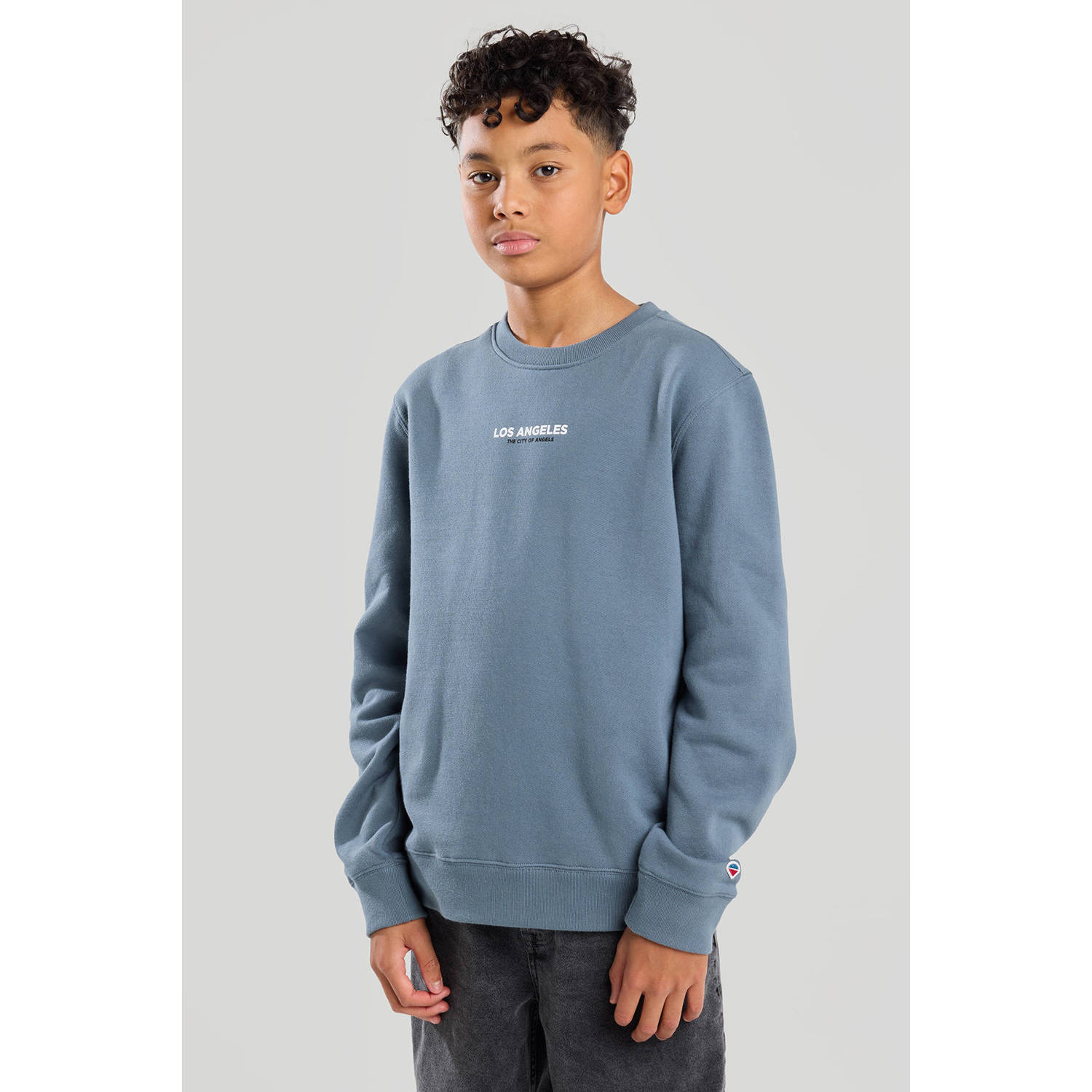 America Today sweater blauw