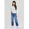 America Today low waist loose fit jeans medium blue denim