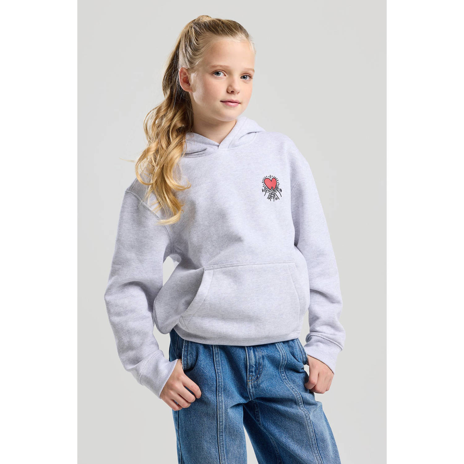 America Today sweater grijs