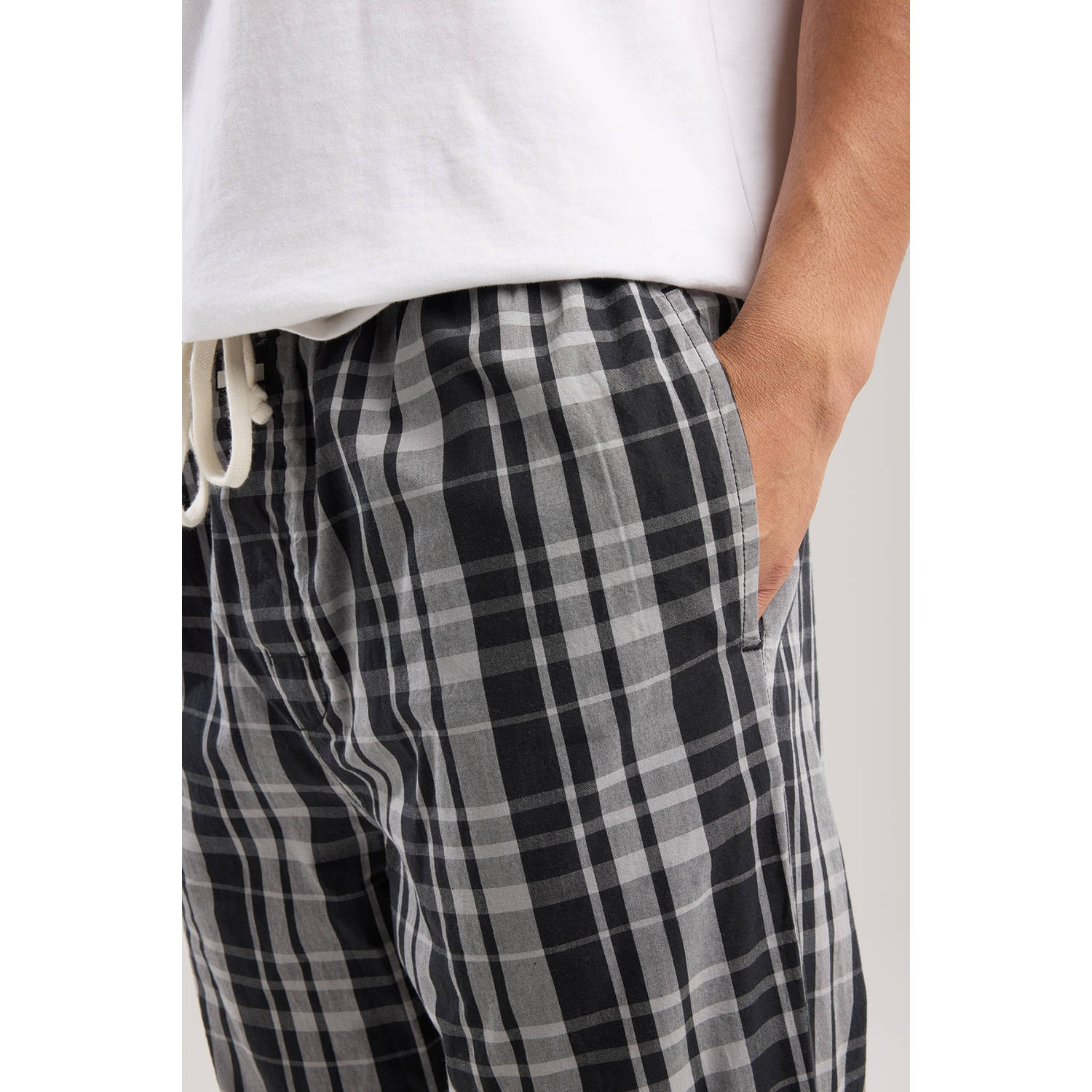 America Today pyjamabroek Lio donkergrijs
