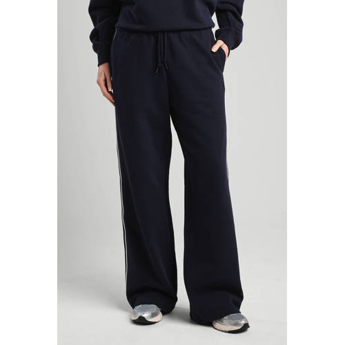 America Today regular waist casual broek donkerblauw afbeelding