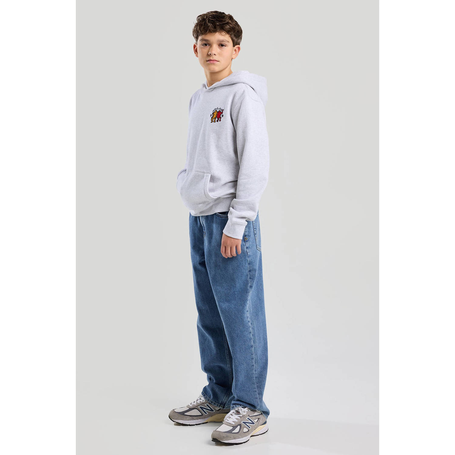 America Today sweater grijs
