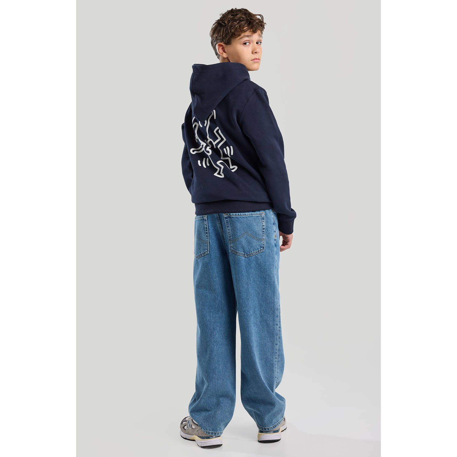 America Today sweater blauw