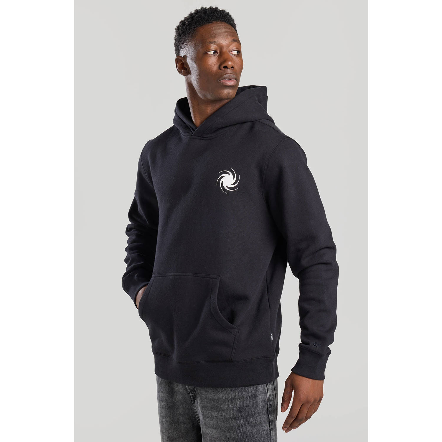 America Today hoodie zwart