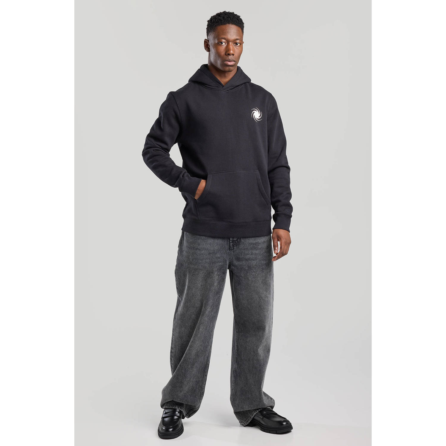 America Today hoodie zwart