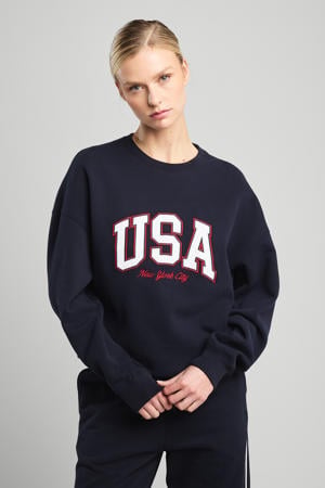 sweater donkerblauw