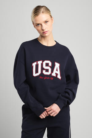 sweater donkerblauw