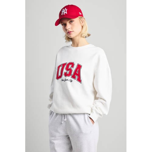 America Today sweater ecru afbeelding